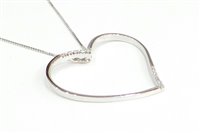 Collana Davite & Delucchi Donna in Oro bianco Diamante 0.1 Ct CLN005767 - CLN005767